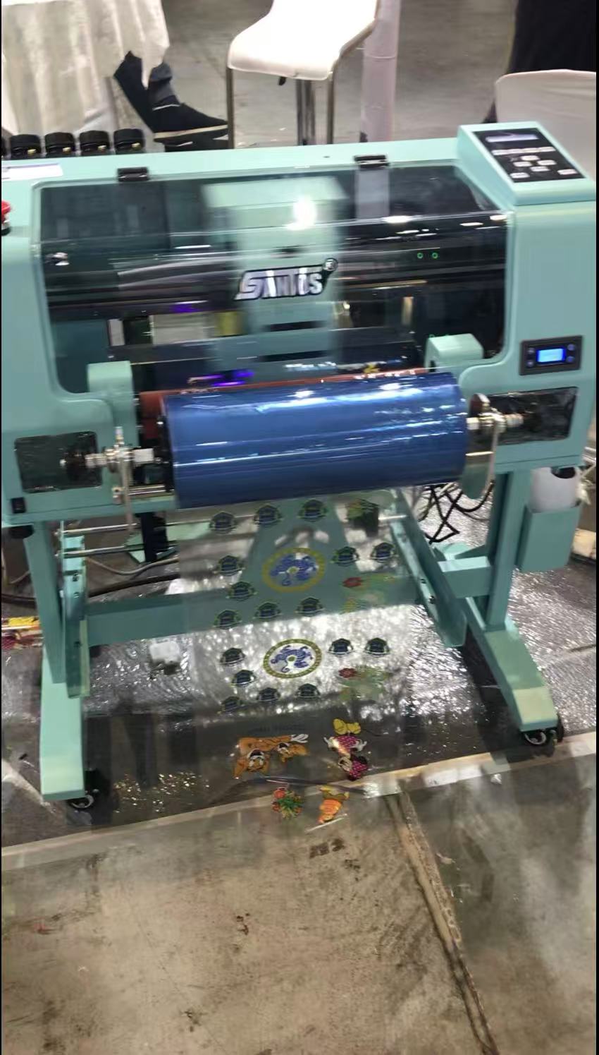 Commercial Vinyl Printing Machine - Wide Format Multicolor Double-side UV DTF