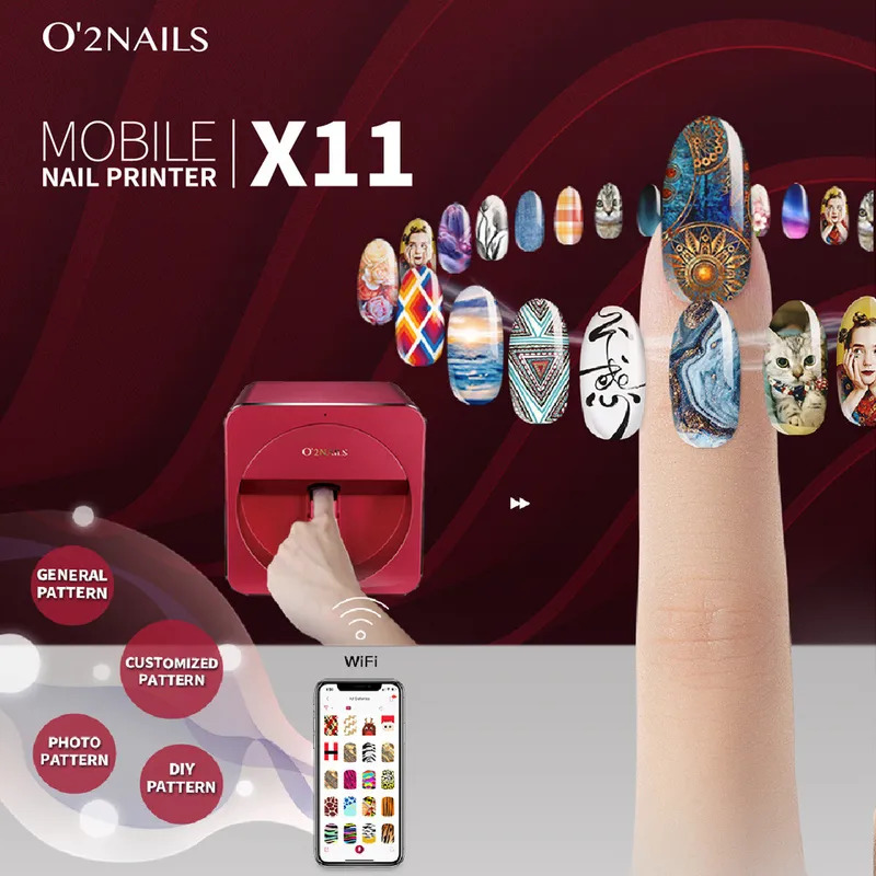 2026 O2nails X11 3D Smart Nail - Commercial Nail Printing Machine review and price