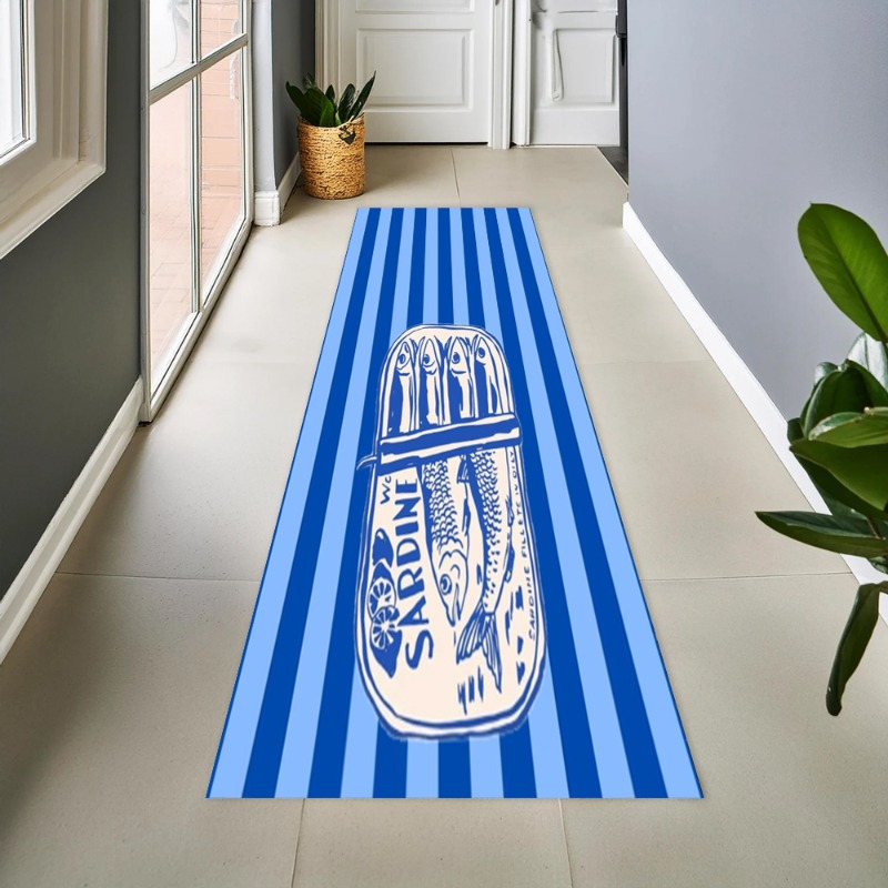 Vintage Blue Striped Sardine G - Commercial Printing And Graphics review and price