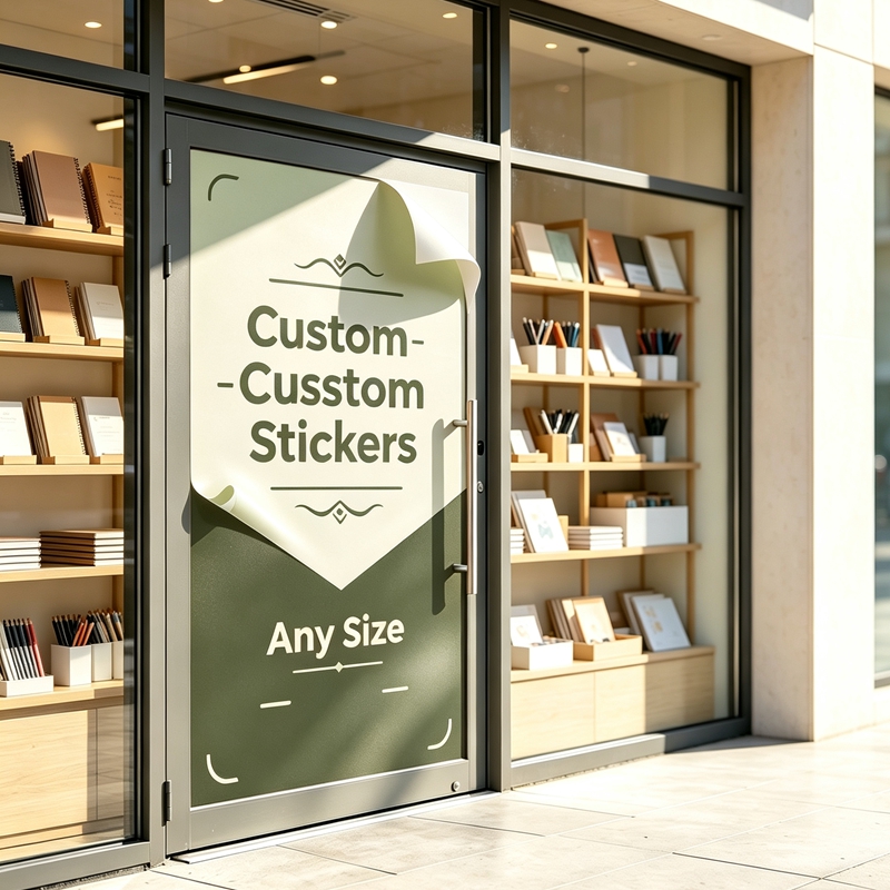 Custom Any‑Size 100cm Stickers - Commercial Printing And Graphics review and price