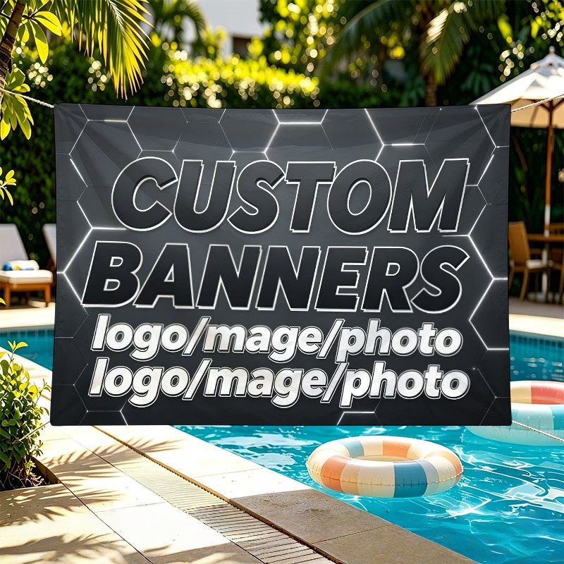 Custom Banner Flags Suitable F - Commercial Printing In Photoshop review and price