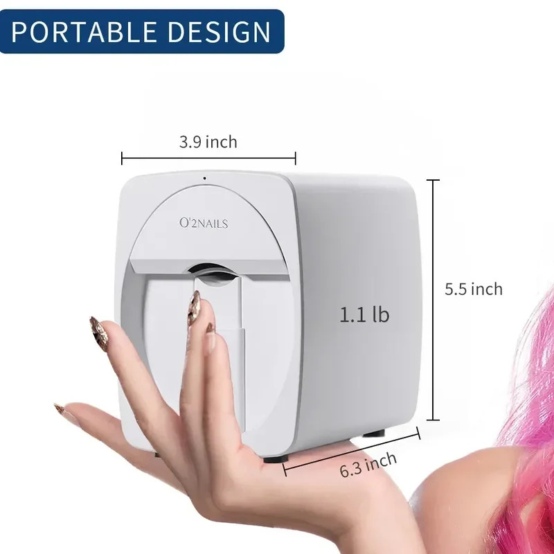 Portable Smart 3D Nail Printer - Commercial Nail Printing Machine review and price