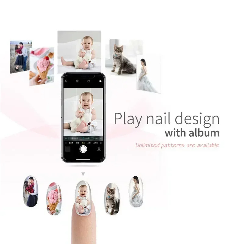 Portable Smart 3D Nail Printer - Commercial Nail Printing Machine review and price
