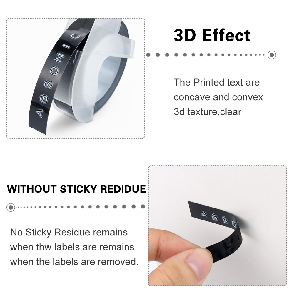 with 10 rolls tape 3D Embossin - Commercial Printer review and price