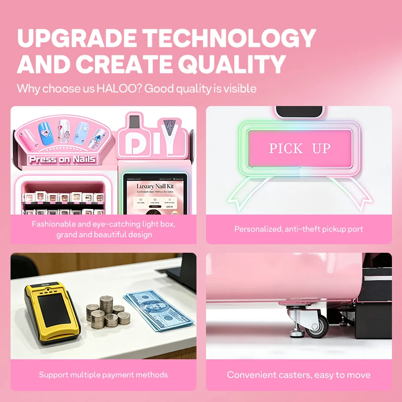 FL Commercial Nail Vending Mac - Commercial Nail Printing Machine review and price